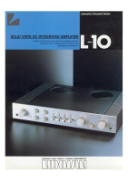 Luxman L10-Brochure